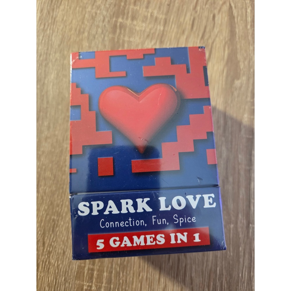 KIMBI STAR Spark Love 5 Games in 1 Relationship‎ Building Couple Card Game New